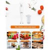 Commercial Chef Immersion Hand Blender with Beaker, White CHIB30W